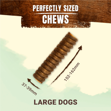 Adventuros Wild Chew Large Venison Dog Treats