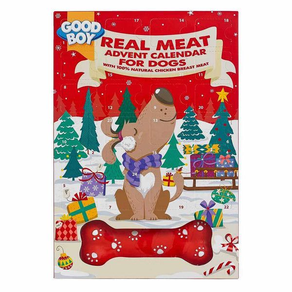 Good Boy Real Meat Advent Calendar for Dogs - 24 Days of Tasty Treats