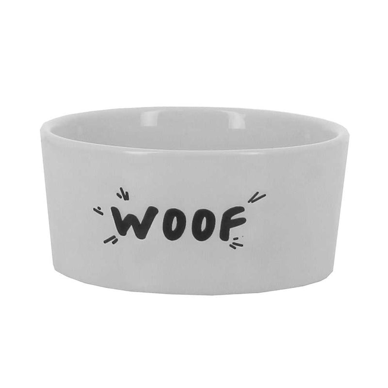 Best In Show 'Woof' Design Stoneware 15cm Dog Bowl