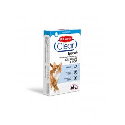 Bob Martin Flea Clear Spot On Solution for Cats