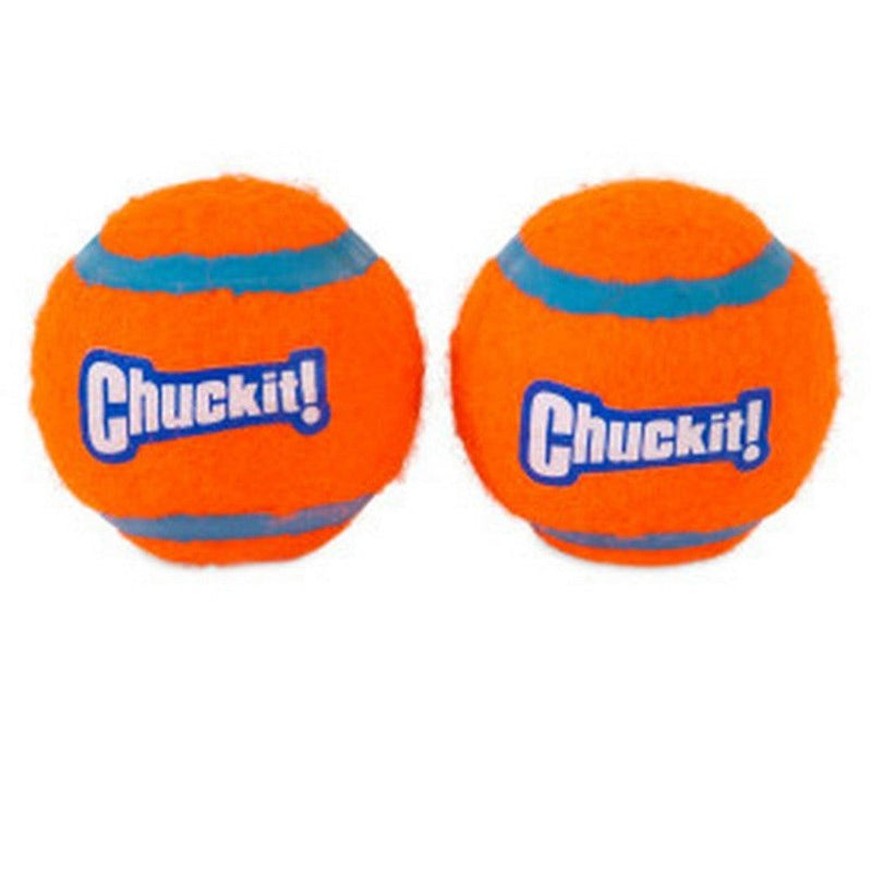 Chuckit Tennis Ball Medium (Twin Pack) - Unleash the Fun! - No Squeak