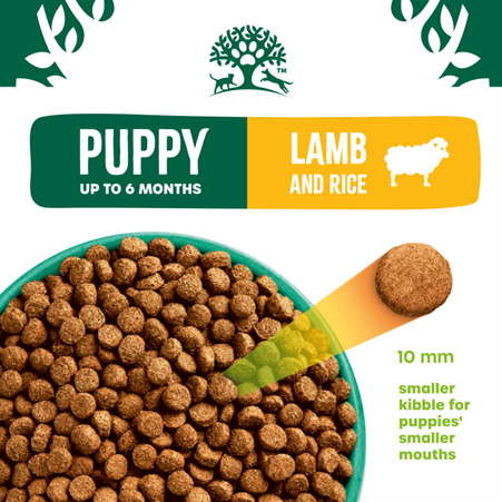 James Wellbeloved Puppy Lamb & Rice Dry Dog Food 2kg