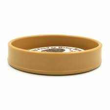 Hedgehog food and water bowl, durable, weather-resistant, eco-friendly, 11.5cm x 2cm, UK-made.