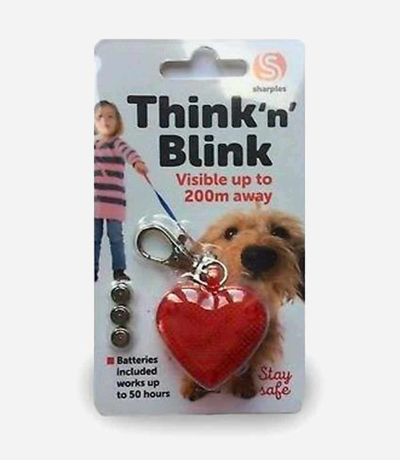 Sharples Think 'n' Blink LED Dog Collar Safety Light