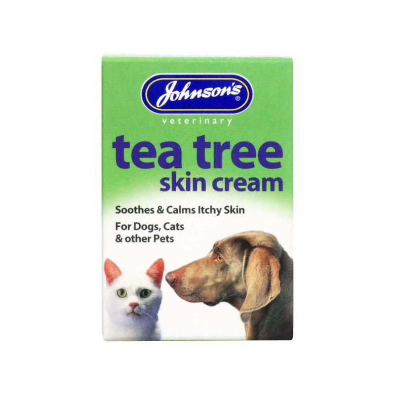 Johnsons Tea Tree Skin Cream for Pets 50g Tub