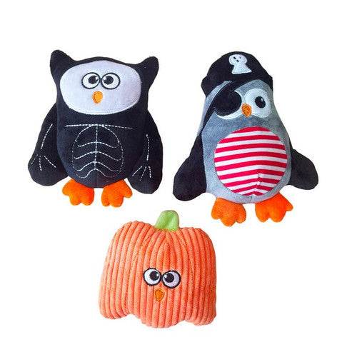 The Happy Pet Halloween Trio Dog Toy