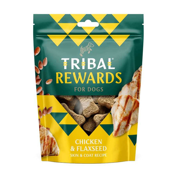 Tribal Chicken Flaxseed Dog Biscuits. 125g BBF end September 2024